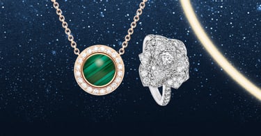 Ohrringe aus Roségold mit Diamanten für die Weihnachtszeit