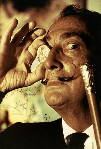 Salvador Dali et le «Dali d'or»