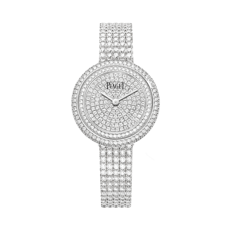 piaget white gold diamond watch