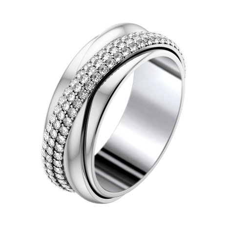 Download White Gold Diamond Ring G34py600 Piaget Luxury Jewelry Online