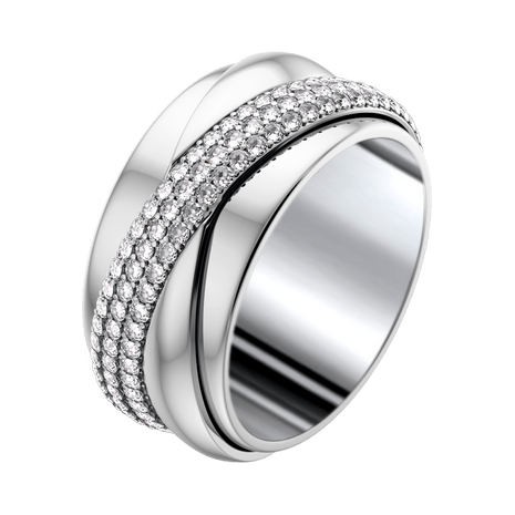 White Gold Diamond Ring Piaget Luxury Jewellery G34py200