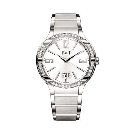 piaget white gold diamond watch