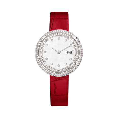 piaget white gold diamond watch